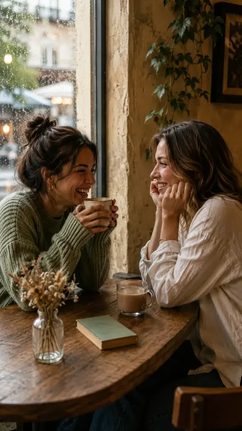 Cozy Cafe Best Friends