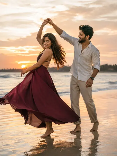 Golden Beach Twirl