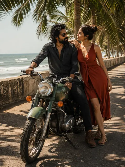 Beach Boulevard Bike Couple