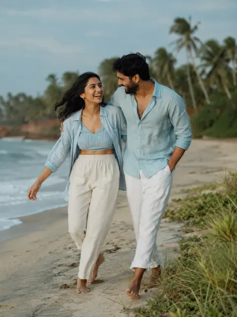 Tropical Shore Walk
