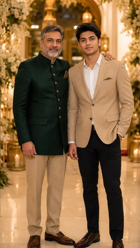 Wedding Hall Father and Son