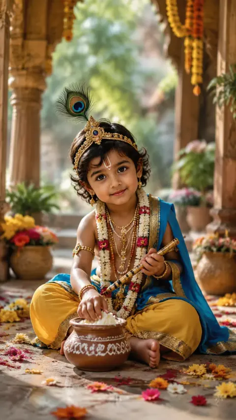 Butter Pot Krishna