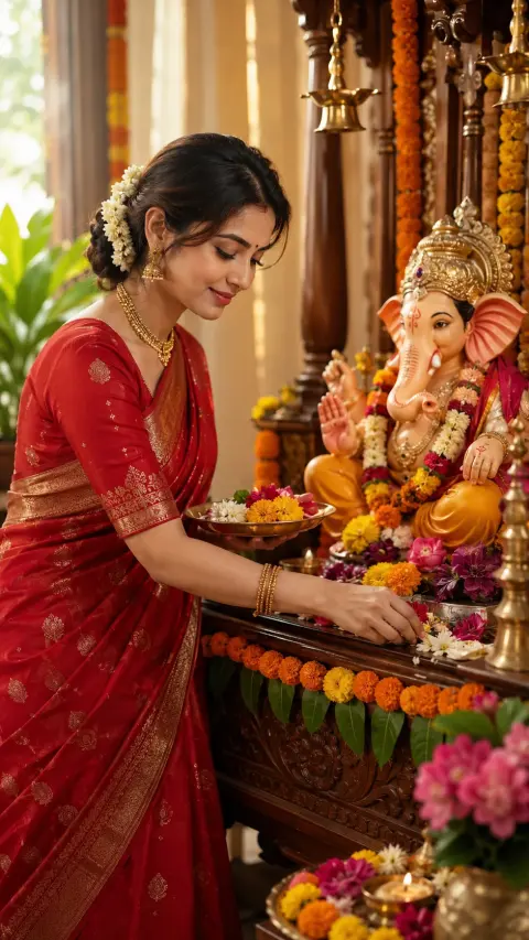 Ganesh Chaturthi Family Diyas