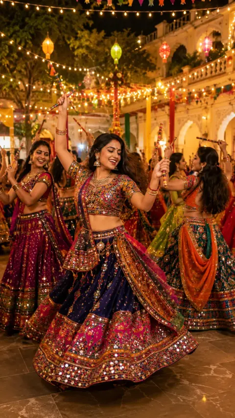 Navratri Garba Dandiya Dance