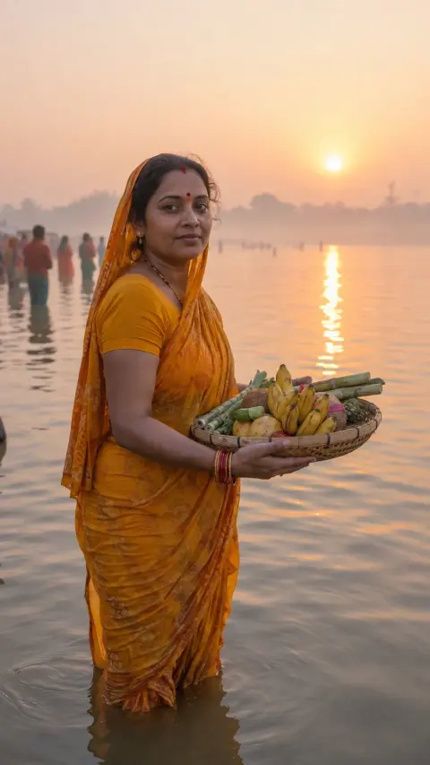 Chhath Puja Sunrise Arghya