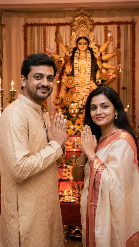 Durga Shrine Evening Prayer