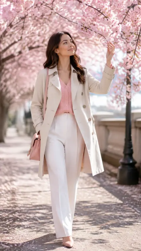 Cherry Blossom Spring Walk