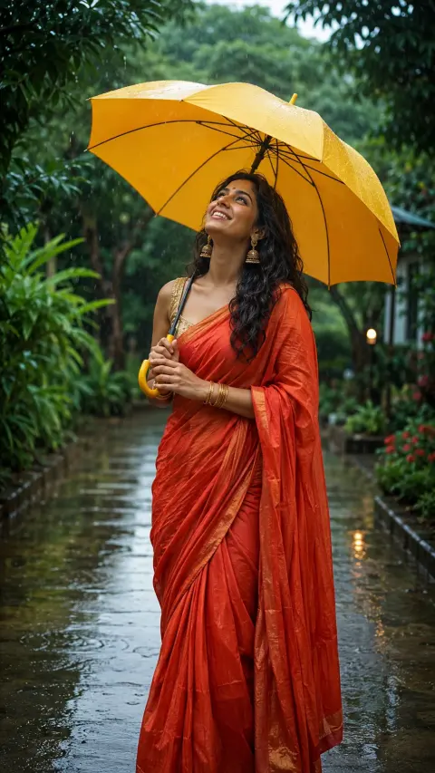 Yellow Umbrella Garden
