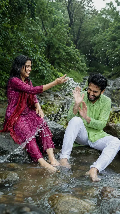 Forest Stream Splash Date